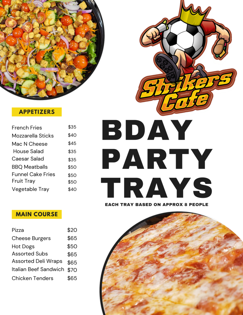 Strikers Party Trays