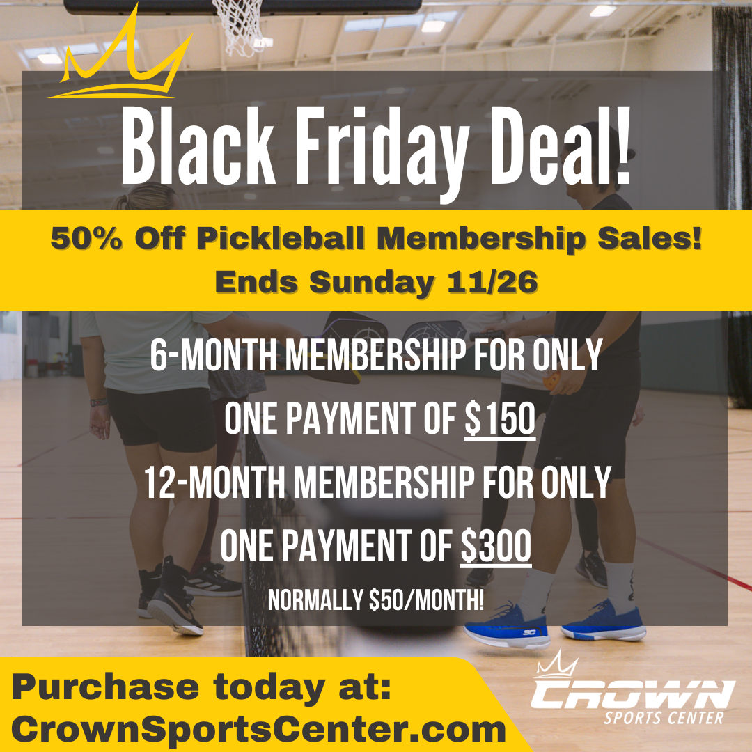 Black Friday Crown Pickleball Deal